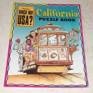 Highlights Which Way USA California Puzzle Book Magazine